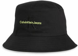 Calvin Klein Jeans Pălărie Calvin Klein Jeans Monogram Bucket Hat K60K611029 Black/Sharp Green 0GX