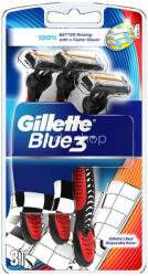  Gillette Blue3 eldobható borotva fekete-piros 3 db