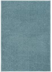  Covor cu fire scurte, albastru, 140x200 cm (340348) Covor