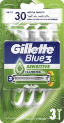 Gillette Blue3 Sensitive eldobható borotva 3 db