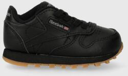 Reebok Classic gyerek sportcipő CL LTHR fekete - fekete 21.5 - answear - 16 590 Ft