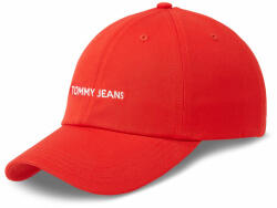 Tommy Jeans Șapcă Tommy Jeans Tjw Linear Logo Cap AW0AW15845 Medium Red XLD
