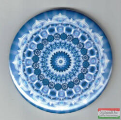 Merkúr-Uránusz Alkotóműhely Karrier mandala - fém hűtőmágnes (Ø 6cm) kör forma
