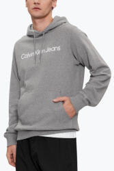 Calvin Klein Hanorac barbati din bumbac cu imprimeu cu logo si croiala Regular fit gri (FI-J30J322551_09C06B2_G3685846)