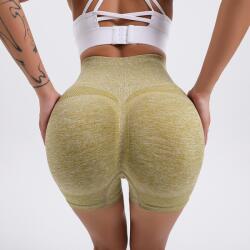  Rövid Push Up Leggings-Khaki/M