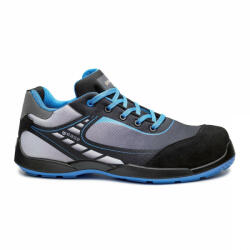 Portwest BASE Bowling - Tennis munkavédelmi cipő S3 SRC (fekete/kék 39) (B0676BKB39)