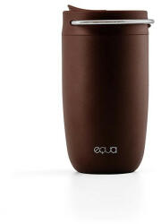 EQUA Cup, termosz bögre, barna EZÜST fogantyúval - 300 ml