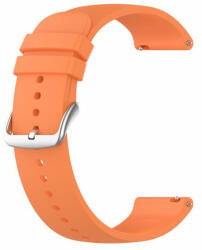 Techsuit Watchband 20mm szilikon szíj W001 (narancs)