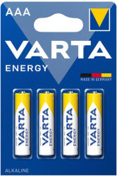 VARTA Energy AAA ceruza elem, LR03, 4db / csomag