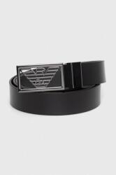 Emporio Armani kifordítható bőröv fekete, férfi - fekete Univerzális méret - answear - 45 990 Ft