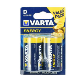 VARTA Alkáli elem Varta R20 (D típus) energy 2 db [4120]