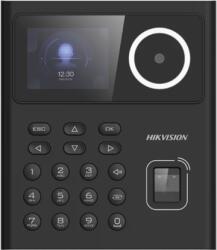 HikVision Önálló beléptető terminál arcfelismeréssel, ujjlenyomattal, MIFARE kártyával és PIN-kóddal, 2 MP kamerával, 2, 4 hüvelykes színes LCD képernyővel - HIKVISION (DS-K1T320MFWX)