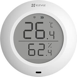 EZVIZ Smart Home hőmérséklet és páratartalom érzékelő, 1, 8 hüvelykes kijelző, vezeték nélküli ZigBee kommunikáció (CS-T51C)