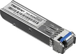 SFP modul, kettős hullámhosszú, egymódusú szimplex LC, 1, 25 G, TX: 1310 nm/RX: 1550 nm, 20 km - TRENDnet (TEG-MGBS20D3)