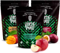 Yerba Mate szett Verde Mate Zöld gyümölcsös 3x500 1.5kg (5904665804377)