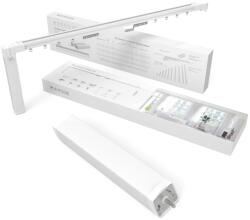 Luxion Intelligens Függönykarnis, Drapéria Sínkészlet, 5.2 m, Alkalmazás vezérlés, Teljesítmény 80W, Távirányító, Wi-Fi