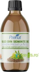 Pronat Ulei din Seminte de Canepa Presat la Rece Ecologic/Bio 250ml