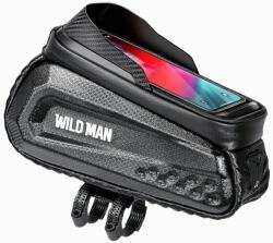Wildman Etui/kerékpáros tartó WILDMAN L E10S fekete vázas csomagtartó