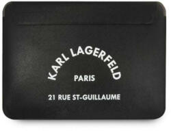 KARL LAGERFELD Notebook/Tablet táska KLCS133RSGSFBK 13"-os fekete Saffiano RSG táska