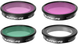 SUNNYLiFE 4 darabos szűrőkészlet MCUV+CPL+ND4+ND8 Sunnylife Insta360 GO 3/2