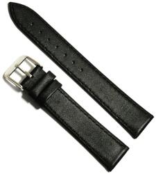  Curea de ceas Neagra din piele naturala - 12mm 14mm 16mm 18mm - GR7 (GR7NEGRU)