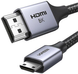 UGREEN Mini HDMI - HDMI kábel 8K UGREEN HD163 1m