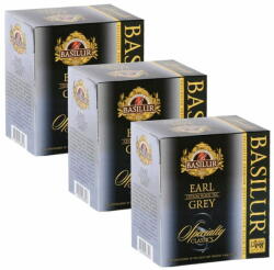 sarcia. eu BASILUR Earl Grey - Ceylon fekete tea bergamott olajjal tasakban, 50x2g x3
