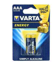 VARTA Alkáli elem Varta R3 (AAA) 2 db Energy