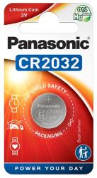 Panasonic gombelem (CR2032/BS, 3V, mangán-dioxid lítium) 1db / csomag (CR-2032/BS)