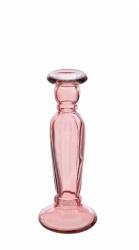 Bizzotto Set 6 sfesnice sticla roz julia 9x22 cm (0202646) - storel