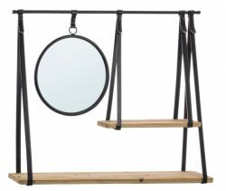 Bizzotto Raft cu oglinda jerrod 100x19x80 cm (0183467) - storel