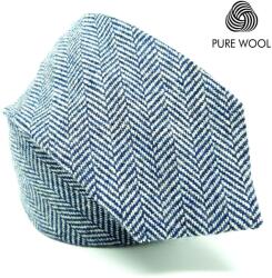 Papionette Cravata lana - blue details (WOOL0014)