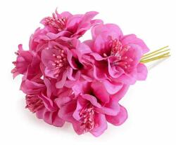 Decorer Set 60 flori artificiale roz 3x13 cm (A56.43.69) - storel
