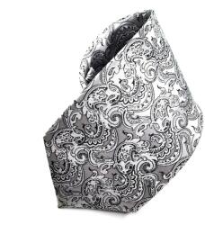  Cravata paisley silver1 (CrvP32)