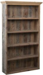 Clayre and Eef Biblioteca cu 5 rafturi din lemn maro 61 cm x 16 cm x 99 h (5H0505)
