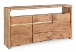 Bizzotto Comoda 3 usi lemn maro eneas 160x45x85 cm (0745547) - storel Comoda