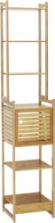 Mobikon Raft 1 usa 2 polite din bambus natur selene 36x33x180 cm (0000271360) - storel