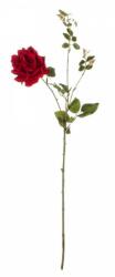 Bizzotto Set 24 trandafiri artificiali rosii verzi 11x76 cm (0171385) - storel