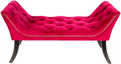 Clayre & Eef Banca tapiterie textil rosu 117x45x63 cm (50553BU)