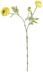 Bizzotto Ranunculus artificial 3 flori galbene 60h (BI0171752) - storel