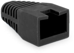 Globiz - Protector de cablu, 8P8C - Negru - 100 buc. pachet (GB-05287FK) - mobilab