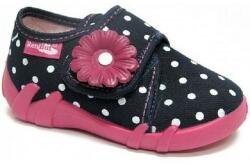  Sandale pentru copii, rosu negru, inchidere velcro, renbut (113-110-0102)
