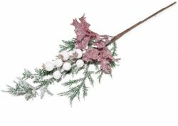 Decorer Crenguta artificiala cu floare roz 36 cm (A09.03.28)