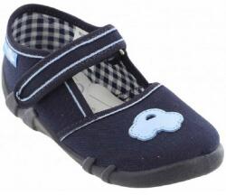 RenBut Sandale pentru copii, albastru negru, inchidere velcro, renbut (113-105-1296)