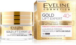 Eveline Cosmetics Crema luxurianta de intinerire, eveline cosmetics, gold lift expert cu aur de 24k 40+, 50 ml (5901761941937) Crema antirid contur ochi