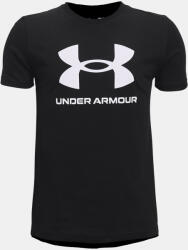 Under Armour UA Sportstyle Logo SS Tricou pentru copii Under Armour | Negru | Băieți | 122