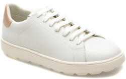 GEOX Pantofi GEOX albi, D45WEA, din piele naturala 41