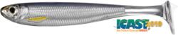 Live Target Shad Live Target Slow-Roll Shiner Paddle Tail, Silver/Smoke, 10cm, 4buc/plic (F1.LT.SRS100SK951)