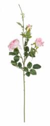 Bizzotto Set 12 trandafiri artificiali roz verzi 90 cm (0172266) - storel