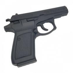 Bricheta pistol tip revolver, arma cz 83 calibru 7.65mm, negru, marime naturala scara 1 la 1 (165)